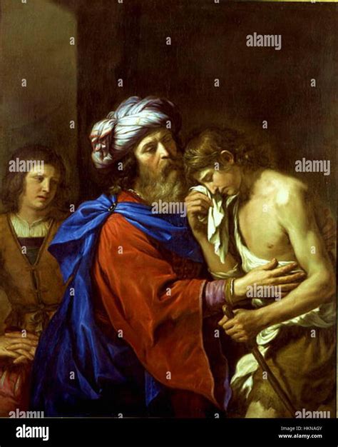 Guercino Return Of The Prodigal Son Stock Photo Alamy