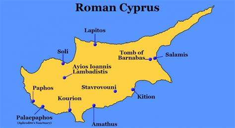 Roman Cities of Cyprus in the time of Jesus – Ring of Christ