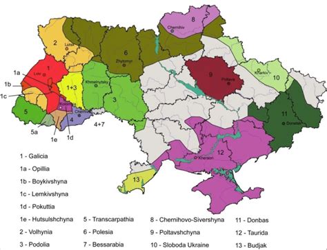 Ukraine Ethnic Map