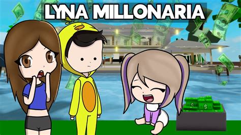 Pato Loco y Melina Adoptan a Lyna Bebé Millonaria en Brookhaven Roblox