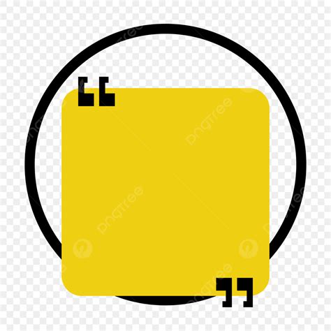 Quats White Transparent Black And Yellow Quates Text Box Black And