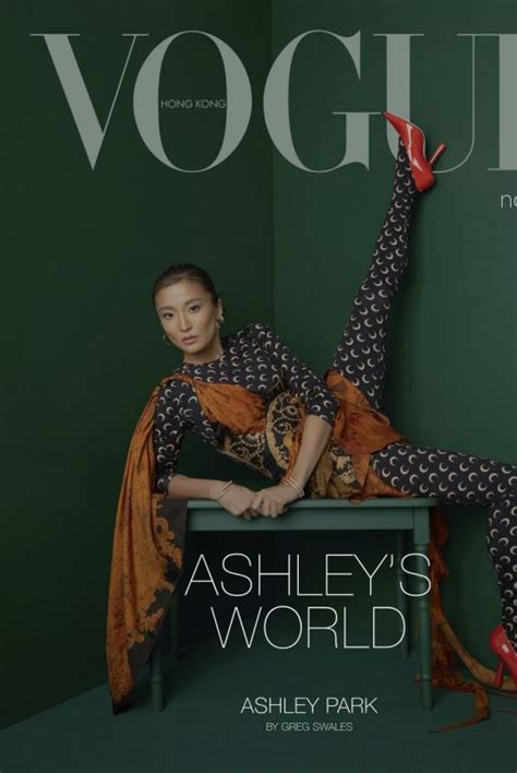 Ashley Park For Vogue Magazine Hong Kong February 2023 Hawtcelebs