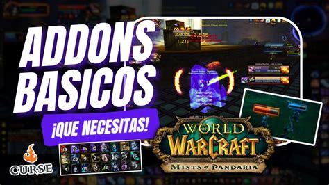 Addons Que Necesitas Para Jugar World Of Warcraft Tutorial Youtube