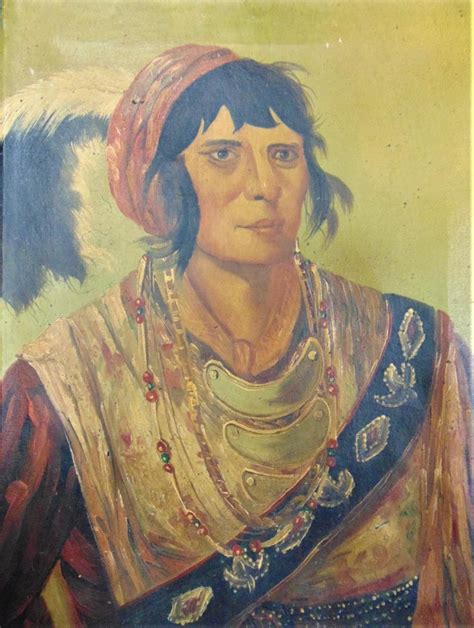 George Catlin Portrait Of Osceola Late 1860s Mutualart