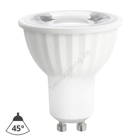 Led Leuchtmittel Gu10 6w 230v 4000k 45° Weiß Beleuchtung De