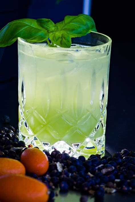 Der Gin Basil Smash Ist Der Ideale Sommerdrink Frisch Belebend Und Gut