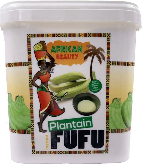 African Beauty Plantain Fufu 4kg Bol