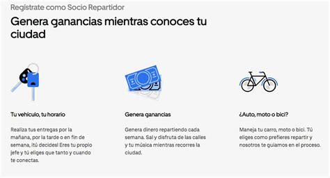 Cómo funciona Uber Eats para ganar dinero en México