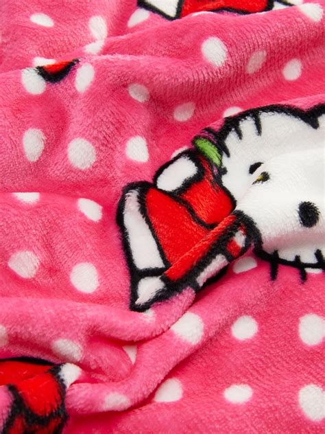 Weicher „hello Kitty Überwurf Rosa Primark