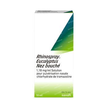 Rhinospray Eucalyptus Nez Bouch Mg Ml Solution Pour