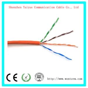 Cat E Lan Cable With Mhz Utp Awg C Solid Bare Copper Fluke Test