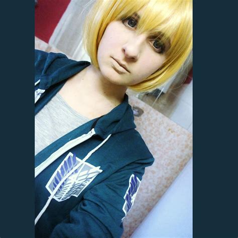 Armin Arlert SnK Cosplay Makeuptest By FireflysDestiny On DeviantArt