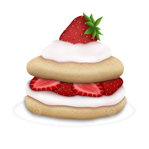 Strawberry Shortcake Strawberry Cake Shortcakes Cake Drawing Png