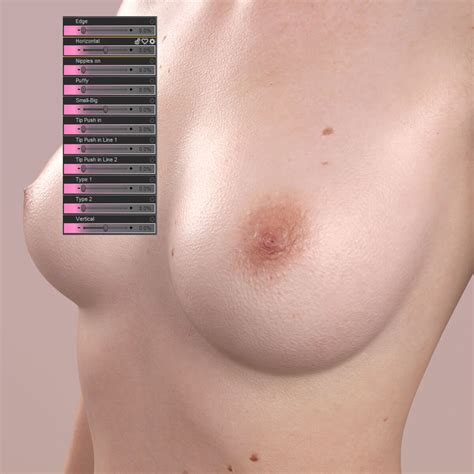 HX Nipple Morphs For Genesis 8 And 8 1 Female Daz Content By