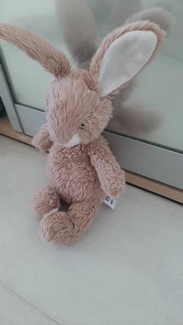 JELLYCAT BASHFUL MEDIUM Bunny Hot Pink PicClick UK