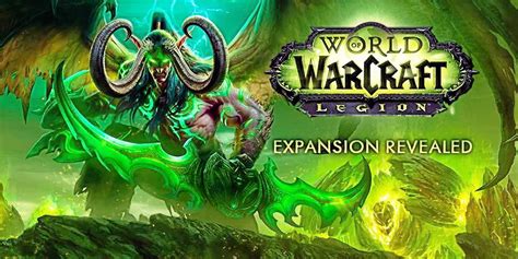 ‘world Of Warcraft Legion Expansion Announced By Blizzard