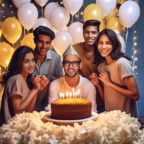 Joyful Children Birthday Celebrations | Premium AI-generated image