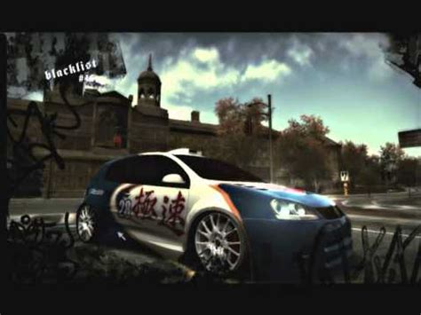 Nfs Most Wanted Feketelista Sonny Vw Golf Gti Youtube