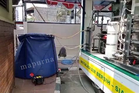 Mesin Air Minum Bantuan CSR Danone Untuk Masyarakat