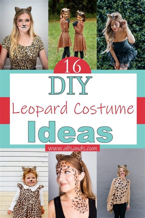 16 Diy Leopard Costume Ideas For Everyone All Sands