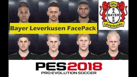 Pes Bayer Leverkusen Facepack Miniface Youtube