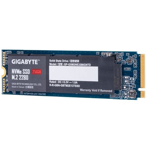 Gigabyte 256GB NVMe M 2 SSD Price In Bangladesh