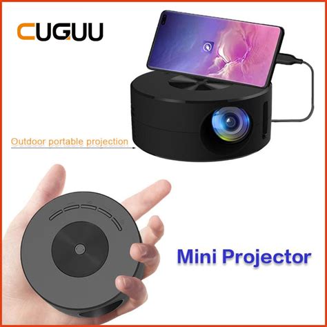 YT200 Mini Outdoor LED Mobile Projector 1080P Home Theater Media Player