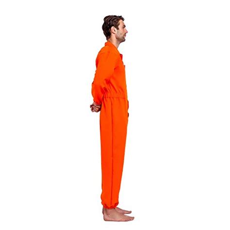 Spooktacular Creations Prisoner Jumpsuit Orange Prison Escaped Inmate