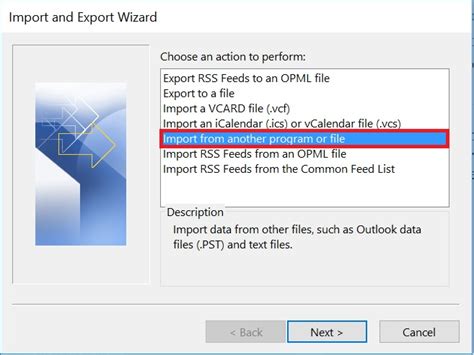 Importing An Outlook Pst File It Services