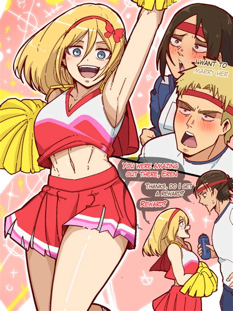 Mark Gavatino Cheerleader Christa Attack On Titan