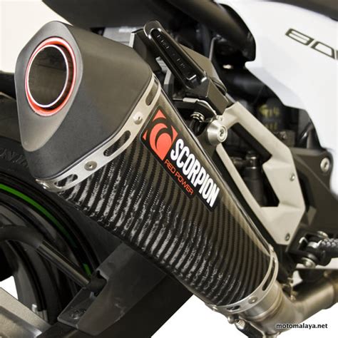 Scorpion Serket Taper Exhaust Slip On For 2013 Kawasaki Z800 Rm2770