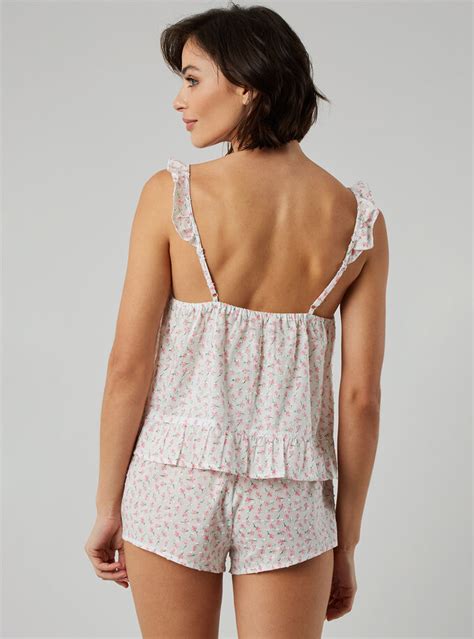 Ditsy Floral Cami And Shorts Set Boux Avenue Uk