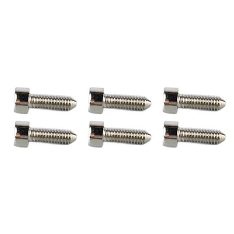 6PCS Guitar Hex Head Screws Double Tremolo Bridge Saddle String Locking