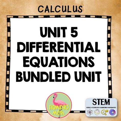 Differential Equations Mega Bundle With Video Lessons Ab Version