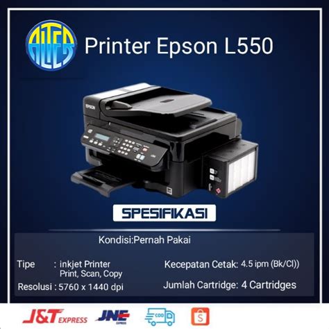 Printer Epson L550 Series Lazada Indonesia