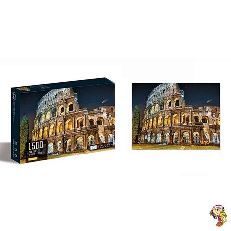 Rompecabezas Puzzle 1500 Pzas Coliseo Romano Colosseum Olis Place