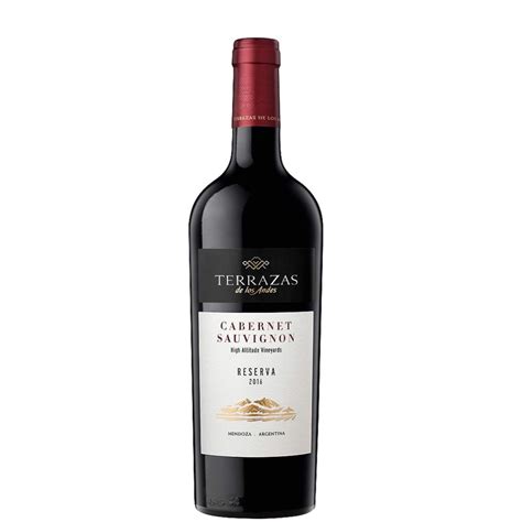 Terrazas 安第斯台階 赤霞珠紅葡萄酒 750毫升 Terrazas Cab Sauv Res 750ml 红葡萄酒 台階