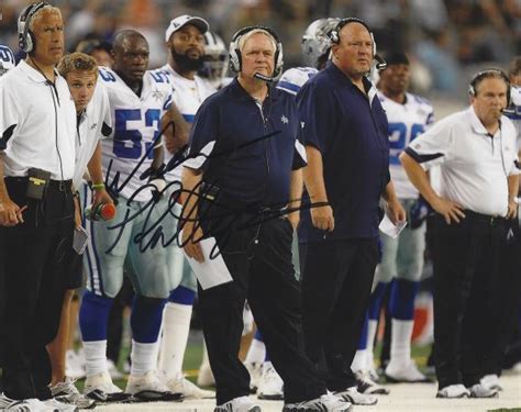 Autographed WADE PHILLIPS 8x10 Dallas Cowboys Photo - Main Line Autographs