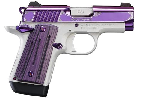 Buy Kimber Micro 9 Amethyst 9mm Compact Pistol with Purple Finish ...