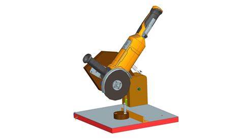 How to make a Angle Grinder Stand — Free DIY plans and 3D model