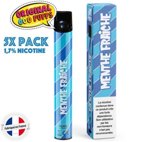 X Puff Jetable Menthe Fraiche Cigarette Lectronique Puff De