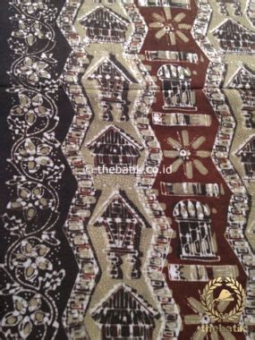 Jual Kain Batik Warna Alam Motif Parang Kontemporer THEBATIK Indonesia