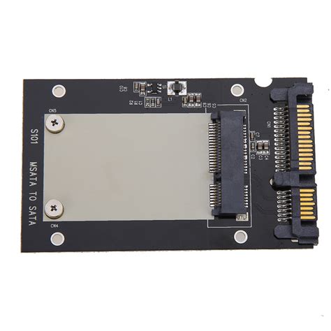 mSATA Mini PCI E SATA SSD to 2 5 SATA II Adapter Converter Dünya Grup