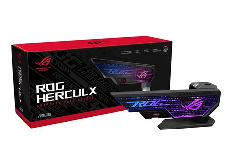 Asus Republic Of Gamers Presenta El Soporte Para Gr Ficas Herculx