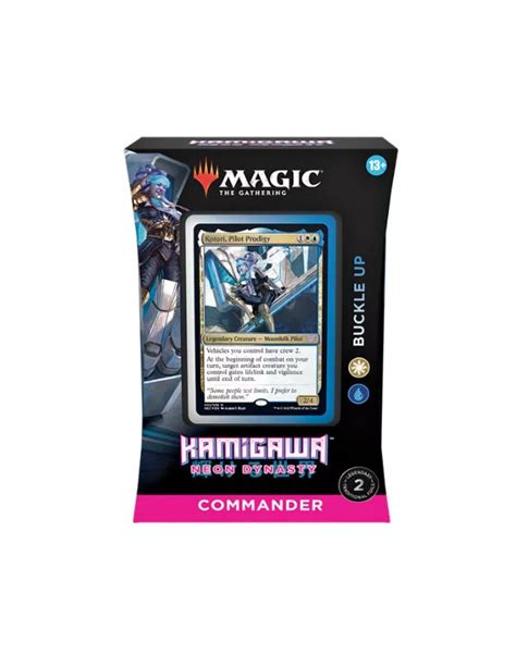 Comprar Magic Kamigawa Neon Dynasty Buckle Up Commander Deck Inglés