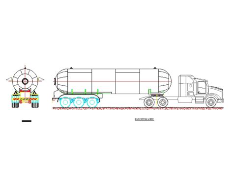 Camion Tanque En AutoCAD Descargar CAD Gratis 445 12 KB Bibliocad