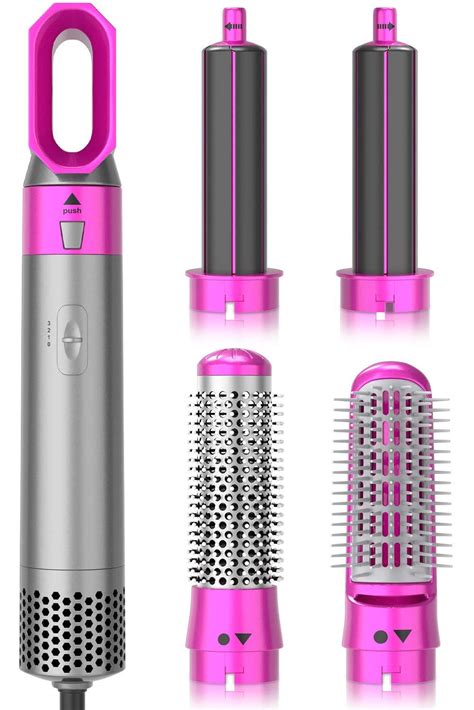 Ewsbi In Detachable Hair Dryer Brush Set With Negative Ion