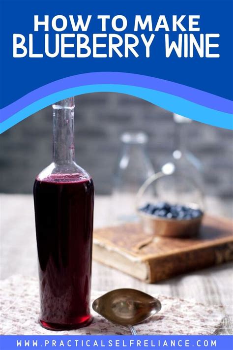 Homemade Blueberry Wine Recipe Homemade Wine Recipes Wine Recipes Blueberry Wine