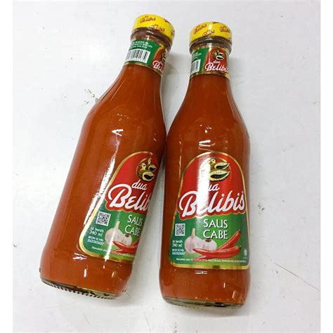 Jual Saus Cabe Dua Belibis 340 Ml Botol Kac Shopee Indonesia