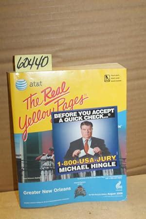 greater  orleans area code   yellow pages good paper